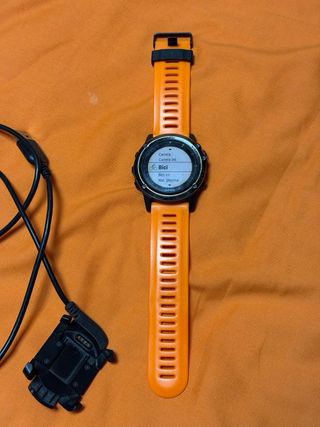 Reloj Garmin Multideporte Naranja/Negro
