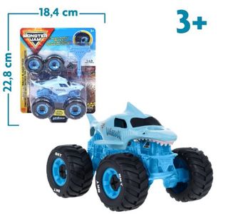 Monster Jam Mechanix Camión Tiburón 1:43