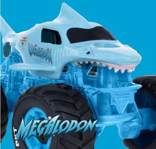 Monster Jam Mechanix Camión Tiburón 1:43