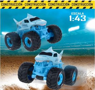Monster Jam Mechanix Camión Tiburón 1:43