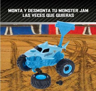 Monster Jam Mechanix Camión Tiburón 1:43