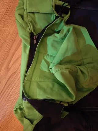 Chaqueta Softshell Gore-Tex Verde
