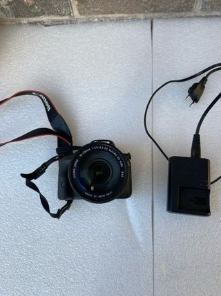 Cámara Canon EOS 100D Negra