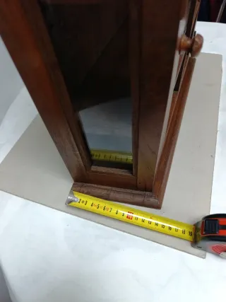 Vitrina Vintage Madera y Cristal