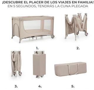 Cuna de Viaje Kinderkraft Joy 2 NUEVA A ESTRENAR