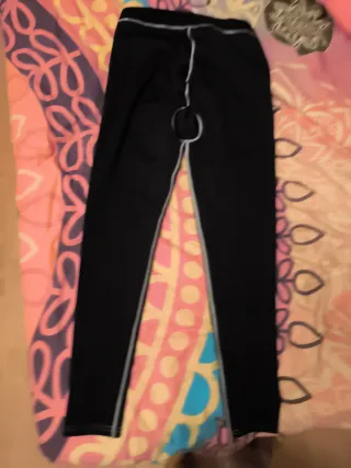 Pantalones térmicos hombre talla L negros