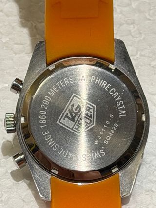TAG Heuer Carrera Cronógrafo Naranja