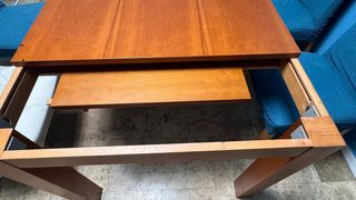 Mesa Comedor Extensible + 4 Sillas Madera