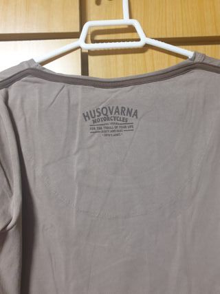 Camiseta Mujer Husqvarna Manga Larga Nueva
