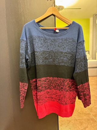 Jersey tricolor H&M talla S