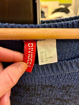 Jersey tricolor H&M talla S