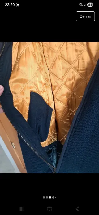 Chaqueta Lana Paul & Shark Negra