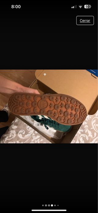 Adidas Gazelle Plataforma Verdes