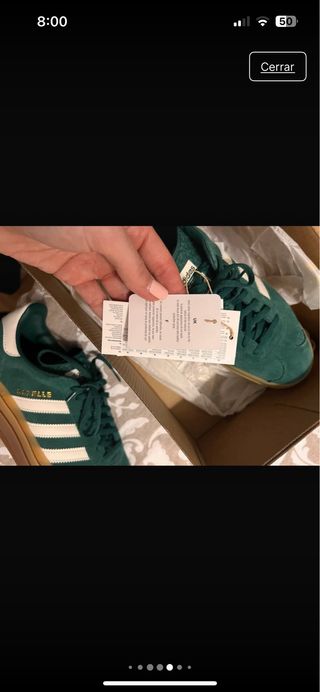 Adidas Gazelle Plataforma Verdes
