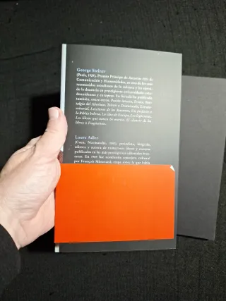 George Steiner. Un largo sábado. Conversaciones