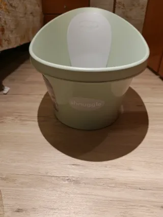 Bañera ergonómica Shnuggle para bebés