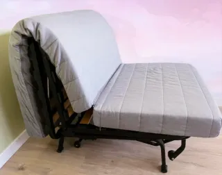 Butaca Cama Ikea Gris, con funda extra.