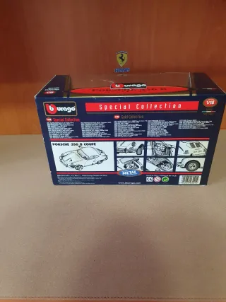 Porsche 356 B Coupé Bburago scala da 1/18