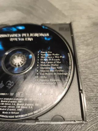 Cd música  Amistades Peligrosas,Nueva Era