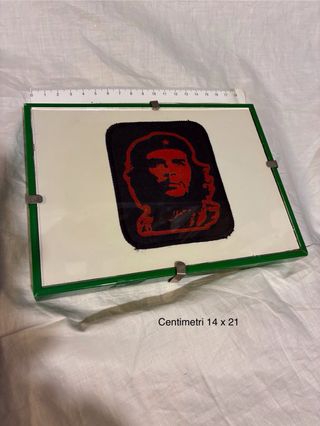 Che Guevara tessuto in cornice