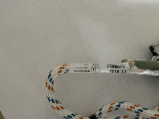 Cuerda de seguridad con mosquetones