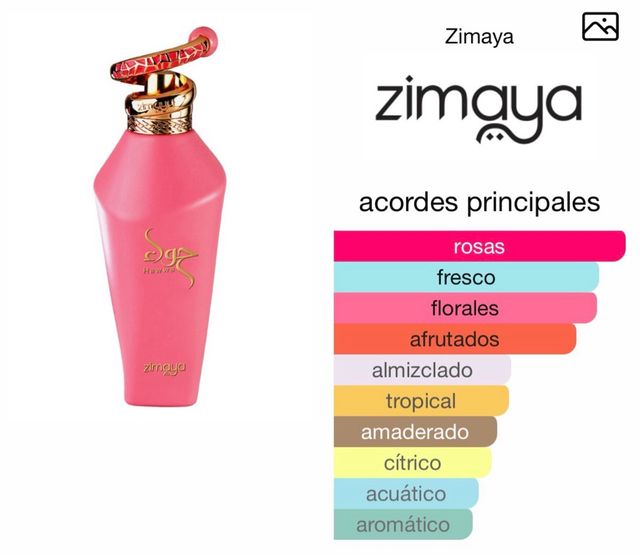 Perfume Zymaya pink