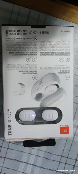 Auriculares JBL TUNE130NC Blancos