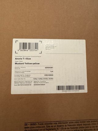 Cybex Anoris i-Size Silla Coche Airbag