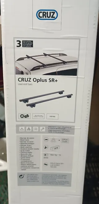 Barras de techo CRUZ Oplus SR+ Dacia Dokker