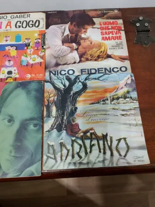 Lotto 8 dischi 45 giri Nazionali Pop Rock