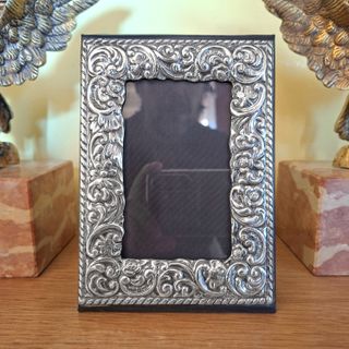 Cornice Portafoto Argento 925 anni 90 foto cm 7x11