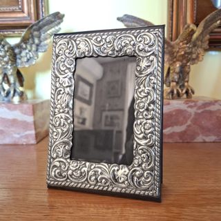 Cornice Portafoto Argento 925 anni 90 foto cm 7x11