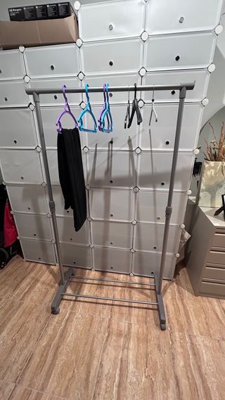 Burra para ropa extensible hasta 1,65m