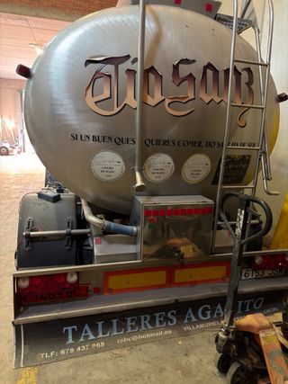 Remolque Cisterna Acero Inoxidable 12.000L