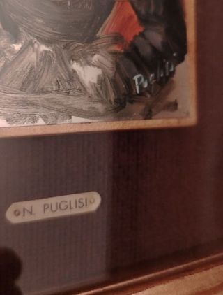 Dipinto Nino Puglisi - Ritratto Donna