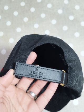 Gorra Gucci Negra GG