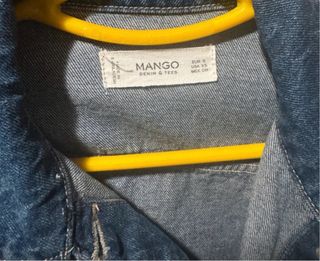 Chaqueta vaquera Mango Talla S