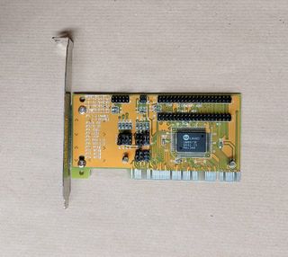 Scheda Controller IDE PCI UM8673F + Cavo