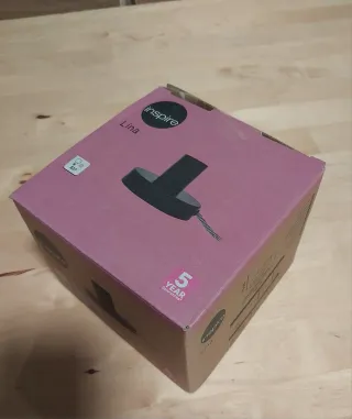 Pie de lámpara Inspire Lina Negro