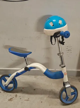 Bici aprendizaje 2en1 sin pedales-patinete