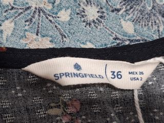 Precioso vestido negro estampado floral