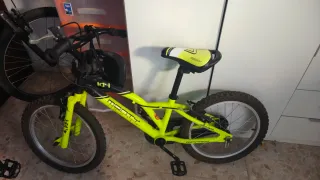 Bicicleta infantil Monty 18 color amarillo