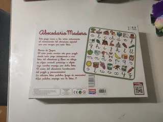 Abecedario de Madera - Juego Educativo