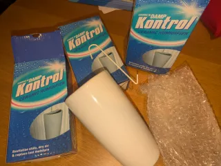 3x Humidificador Cerámica Kontrol Azul