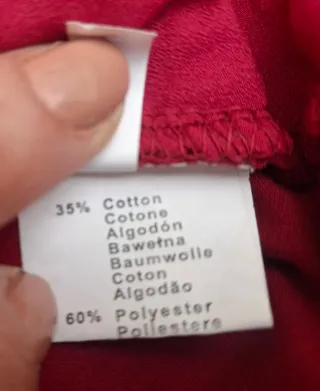 Blusa Talla M Encaje. Medidas en descripción