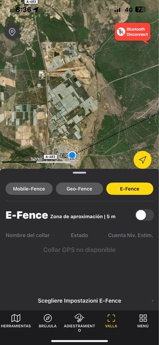 Collar GPS Localizador Caza Adiestramiento