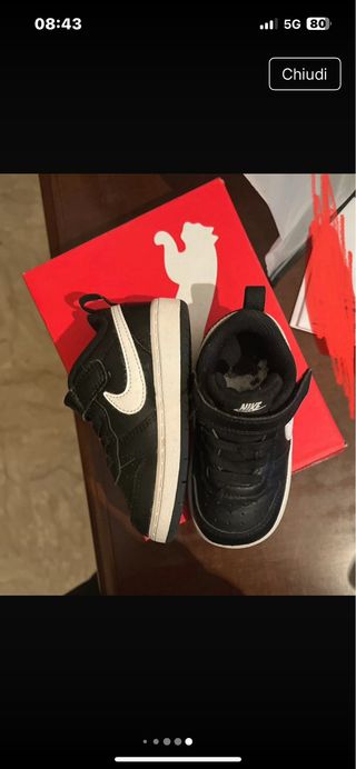 Scarpe Nike bambino nere