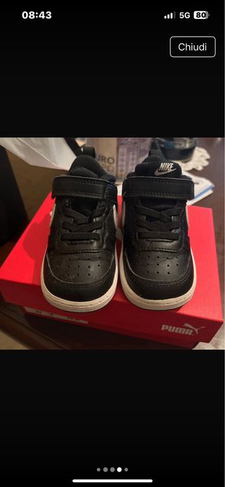 Scarpe Nike bambino nere