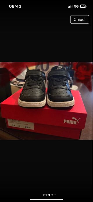 Scarpe Nike bambino nere