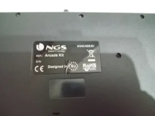 Teclado NGS Negro